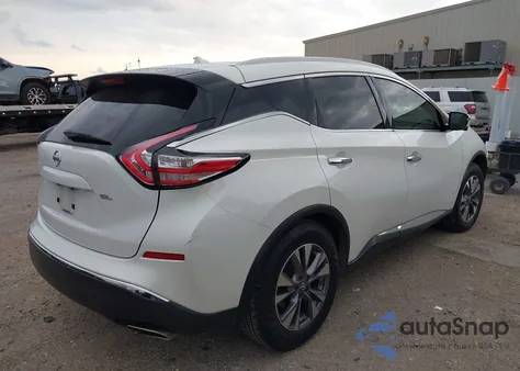 2015 Nissan Murano Sl из США, поврежденный, VIN 5N1AZ2MG5FN232145